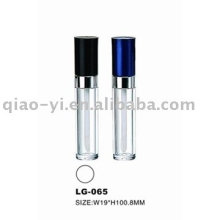 LG-065 Круглый пластиковый флакон для блеска для губ